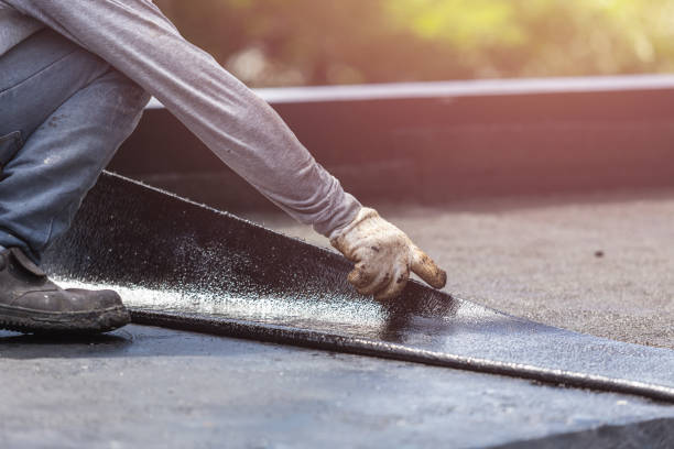 Professional Crawl Space Encapsulation technician working in Brownstown, PA